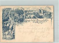 08118 O9509 Hartenstein b Zwickau 1898 - Forsthaus Schloss Prinzenhöhle Vorläufer Druck 1880 - 1889