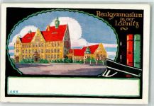 08294 O9407 Lößnitz Passepartout Realgymnasium