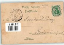 61267 W6392 Anspach , Taunus 1902 Lithographie Gasthaus Johann Peter Ernst