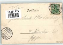 34474 W3549 Wrexen 1903 - Gasthaus Scherff Bahnpost Kassel- Zug 616
