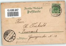 99706 O5400 Sondershausen , Thür 1896 Lithographie Vorläufer Bismarckturm Lohhalle