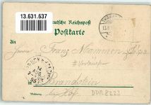 01737 O8223 Tharandt 1895 Lithographie Hotel Gasthaus Albert Salon H. Buchmann Hirsch Vorläufer
