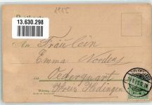 27616 W2855 Beverstedt 1903 Lithographie Molkerei Villen Stubbener Chaussee Hotel Seedorff