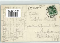 35576 W6330 Dutenhofen , Kr Wetzlar 1909 - Bahnhof Gasthaus zum Gambrinus Provinzialstraße