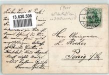08309 O9401 Wildenthal b Aue, Sachs 1908 Privatfoto AK Wolkenbruchkatastrophe Zerstörtes Haus