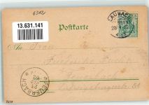 35321 W6312 Ruppertsburg 1902 Lithographie Bahnhof Chem.-Fabrik Friedrichshütte