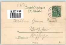 01640 O8270 Coswig b Dresden Lithographie Gasthaus Hermann richter Dorfstraße Schule