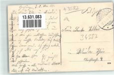 34587 W3582 Gensungen , Hess 1916 - Waren- und Gasthaus Stieglitz Gänse