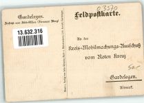 39638 O3570 Gardelegen Lithographie WK II Bienauer Berg Zeichnung von Erich Könecke