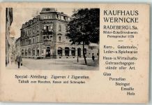01454 O8142 Radeberg - Kaufhaus Wernicke Röder-Ecke Dresdnerstraße