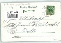 Landsberg Ostpr. Gorowo Ilaweckie 1900 Lithographie Gallehne Bahnof Bahnhofstraße Bergplatz