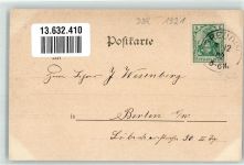 16306 O1321 Woltersdorf b Angermünde 1902 - Gasthaus Schumacher Gasthausgarten