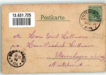 24568 W2358 Kaltenkirchen , Holst 1899 - Friedenseiche Geschäftshaus J. H. Delfs Genossenschafts Meierei