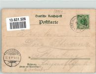 24972 W2391 Neukirchen 1897 Lithographie Schütts Gasthaus Ostsee Vorläufer
