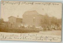24395 W2342 Gelting , Angeln 1903 Foto AK Gutshof Schimmelkutschen Ort lt. Stempel