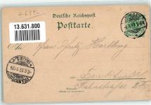 61250 W6390 Kransberg , Taunus 1897 Lithographie Gasthaus Zur Burg Discher Stiftung Ruine