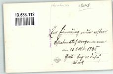 85778 W8048 Haimhausen , Oberbay Foto AK Der erste Spatenstich Christliche Segnung