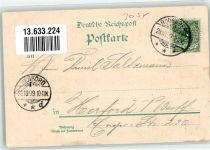 31552 W3054 Rodenberg , Deister 1899 Lithographie Kriegerdenkmal Gasthaus zum Ratskeller Amtsgericht