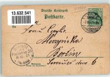 16928 O1920 Pritzwalk 1901 Lithographie Bahnhof Marktplatz