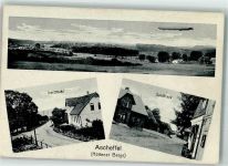 24358 W2331 Ascheffel 1919 - Zeppelin uber Hüttener Berge