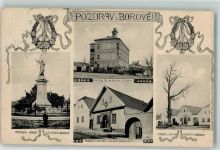 Korca - Borove Namesti Rodny Domek Karla Havlicka Stara Lipa na Namesti Pomnik Karla