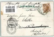 Benesov Beneschau 1899 Gebrauchsspuren Konopiste Arcive vod. pivovar Velke namesti Piaristska koleja Gymnasium Lithographie