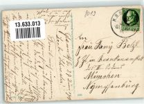 85625 W8019 Glonn , Kr Ebersberg, Oberbay 1914 - Schloß Zinneberg Maschinengeschäft Huber