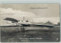 O1197 Johannisthal Flugplatz Hirth im neuen Albatros Eindecker Rotophot Nr 152 Sanke, Flugzeug