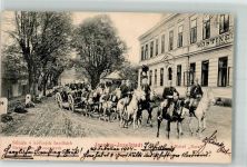 Josefov Josefstadt 1904 - Hotle Bota Kronenwerk Parade Soldaten