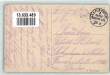 Mlawa Mielau 1915 Fotomontage AK Feldpost WK I I. Garde Reserve Division