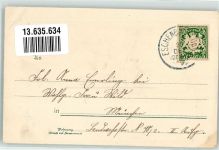92676 W8489 Eschenbach i.d.OPf. Lithographie Glückwunsch Neujahr