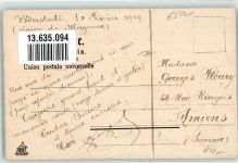 55286 W6501 Wörrstadt 1919 Prägedruck Passepartout Weintrauben Lithographie