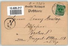 39175 O3104 Gommern Lithographie Hotel Zum Kronprinz
