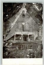 10115 O1100 Pankow - Sanctissimum Corpus Christi Kirche Nach dem Brand Feuer Juni 1915 Trümmer Prentlauer Berg