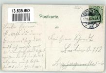 15537 O1252 Grünheide , Mark 1910 Lithographie Segelboot