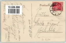 04509 O7271 Brinnis 1921 - Kirche Gasthaus Wilh. Schuster Dorfstraße