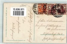 02730 O8705 Ebersbach , Sachs 1921 - Konsumverein Ebersbach Inflatonsporto