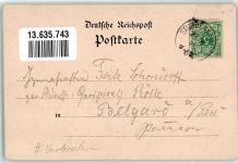 18546 O2331 Stubbenkammer 1898 Lithographie Vorläufer