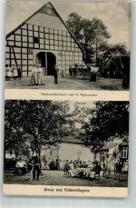 32545 W4970 Volmerdingsen Foto AK Obstweinkelterei Heyermeier Garten
