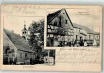 04916 O7901 Rahnisdorf 1908 - Gutswohnhaus Gasthaus Haase