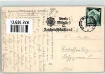 10115 W1000 Schmargendorf Foto AK WK II Gasthaus Lindeneck Gartenwirtschaft Hubertusstraße 8