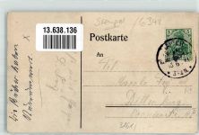 35708 W6342 Haiger 1914 Lithographie Tausendjahrfeier Stadt Haiger 1914 Ritter Festprogramm Sonderstempel