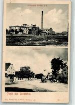 04895 O7901 Brottewitz 1911 - Zuckerfabrik Mahlberg Dorfstraße
