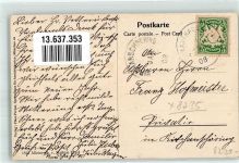 83451 W8235 Piding 1908 Lithographie Pfarrkirche Maria Geburt