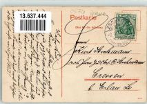 04720 O7301 Ottewig 1913 - Schule Gut Gasthaus zur Gold'nen Krone