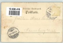 07629 O6530 Hermsdorf , Thür 1899 Lithographie Bahnhof Kriegerdenkmal Rathaus Porzellanfabrik