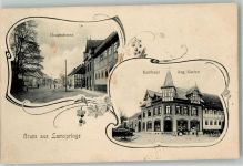 31195 W3206 Lamspringe 1900 - Hauptstraße Kaufhaus Kasten
