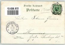 37191 W3411 Katlenburg 1898 Lithographie Domaine