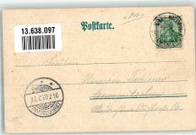 10115 O1197 Johannisthal 1902 Lithographie Bahnhof Nieder-Schöneweide Kutsche