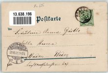75339 W7545 Höfen an der Enz 1901 Lithographie Ev. Kirche Gasthaus zur neuen Sonne